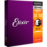 Copy of ELIXIR cel 11027 custom light, akoestische gitaar, nanoweb brons  80/20 met coating