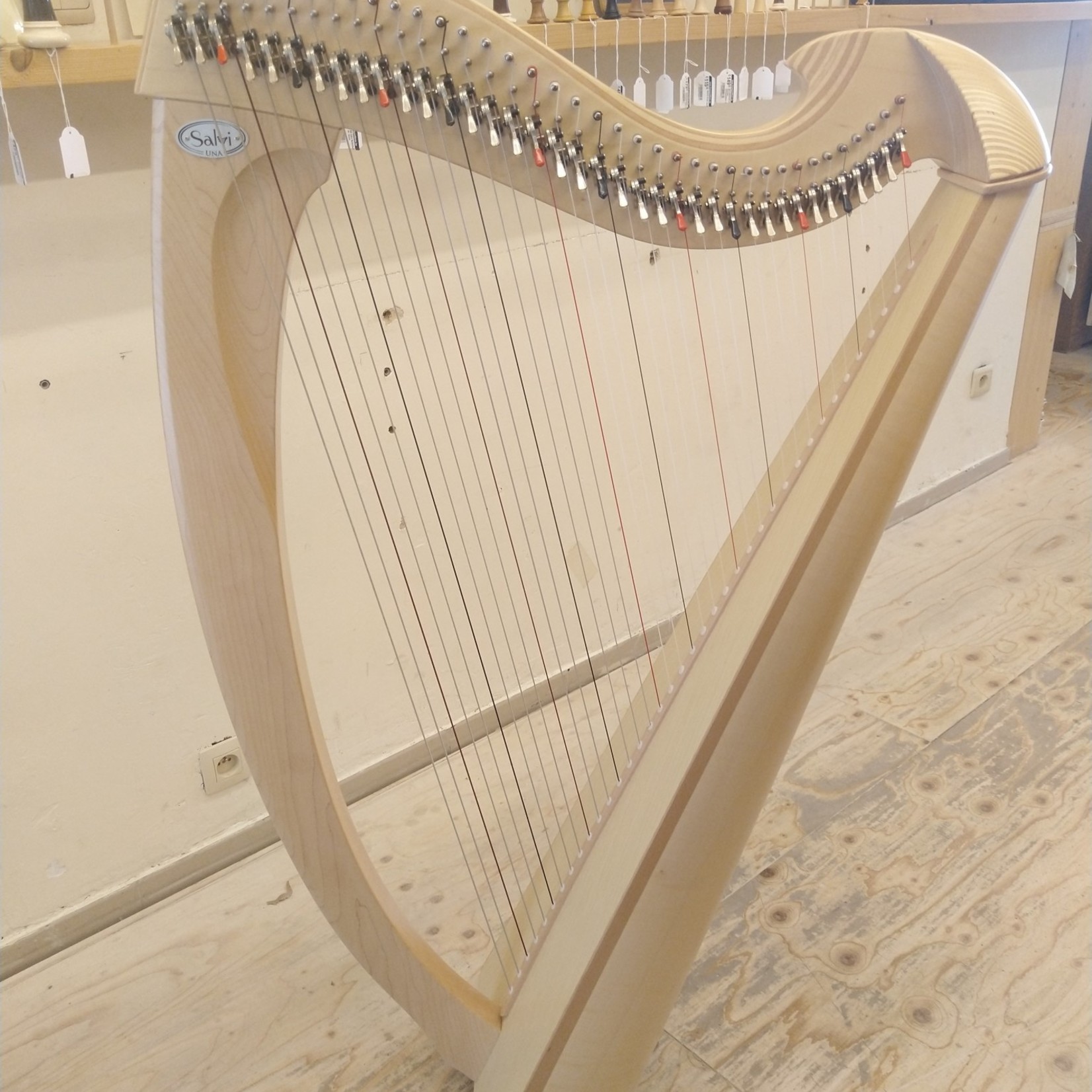 Salvi SALVI Una Naturel - tweedehands harp -