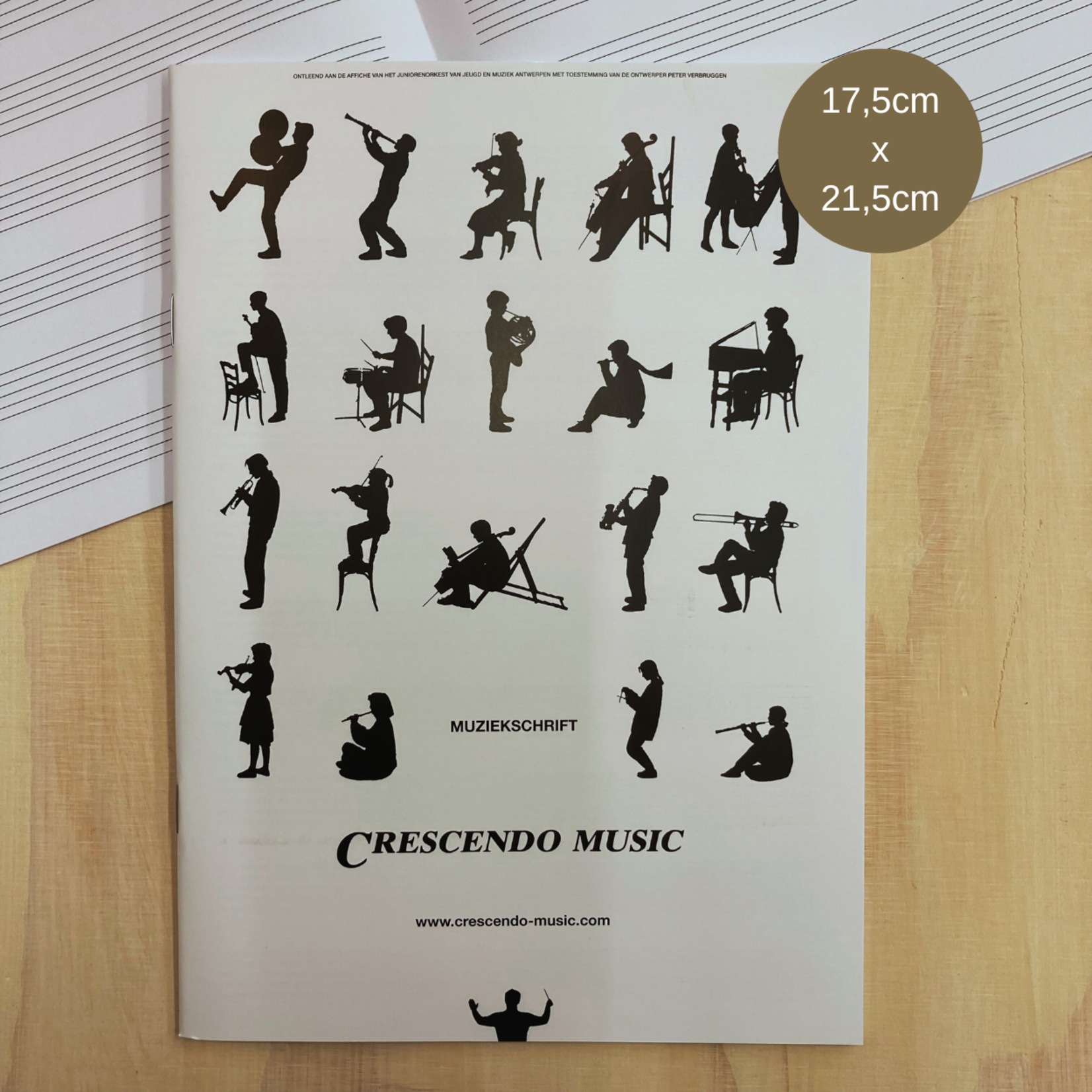 Carnet de musique moyen (Crescendo)