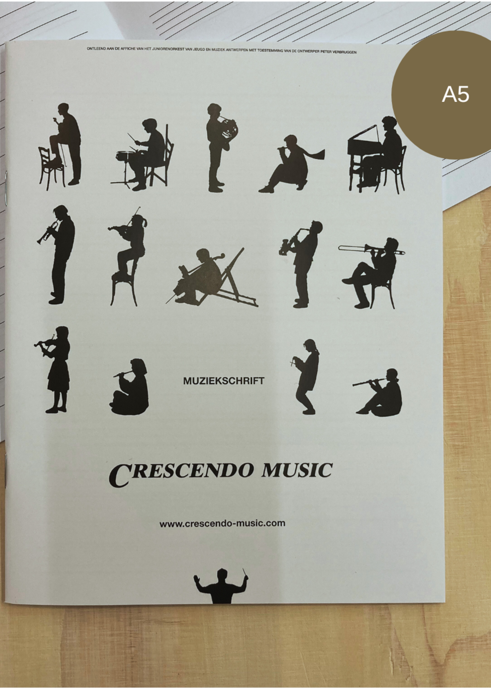 Carnet de musique petit (Crescendo)