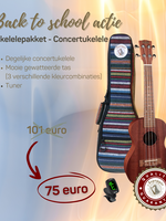 Ukelelepakket 2024 - Concert - exclusief verzending