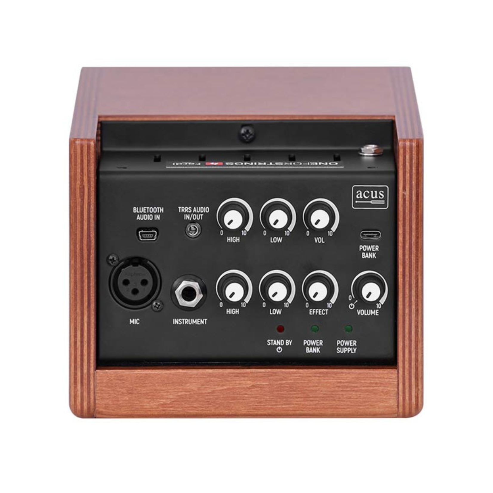 ACUS -  Versterker vr klass. snaarinstr. ONE FOR STRINGS 4 FERDI - 50 Watt - hout