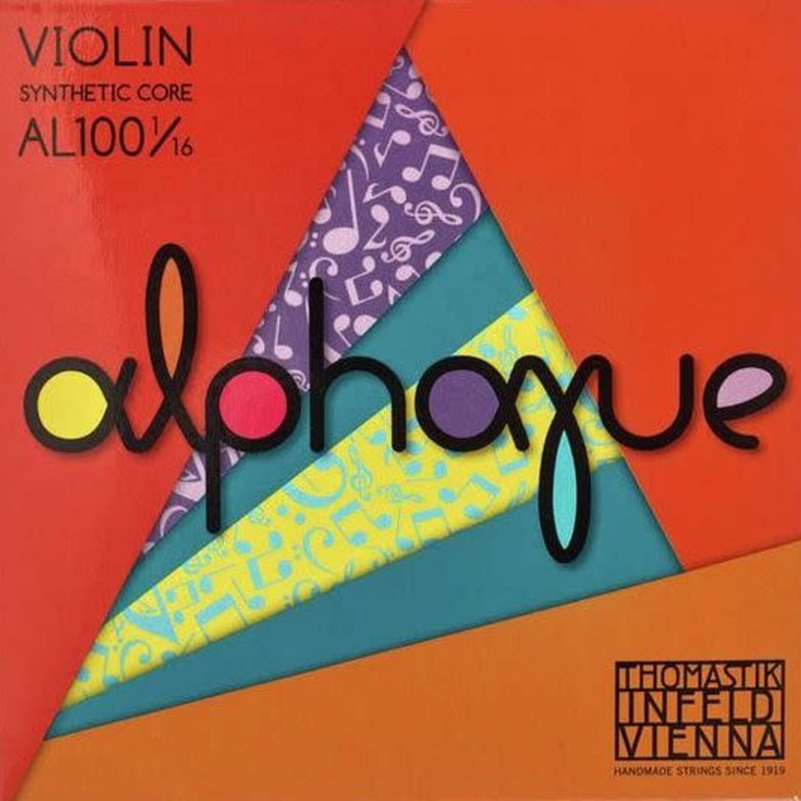 THOMASTIK Alphayue snarenset viool, 1/16