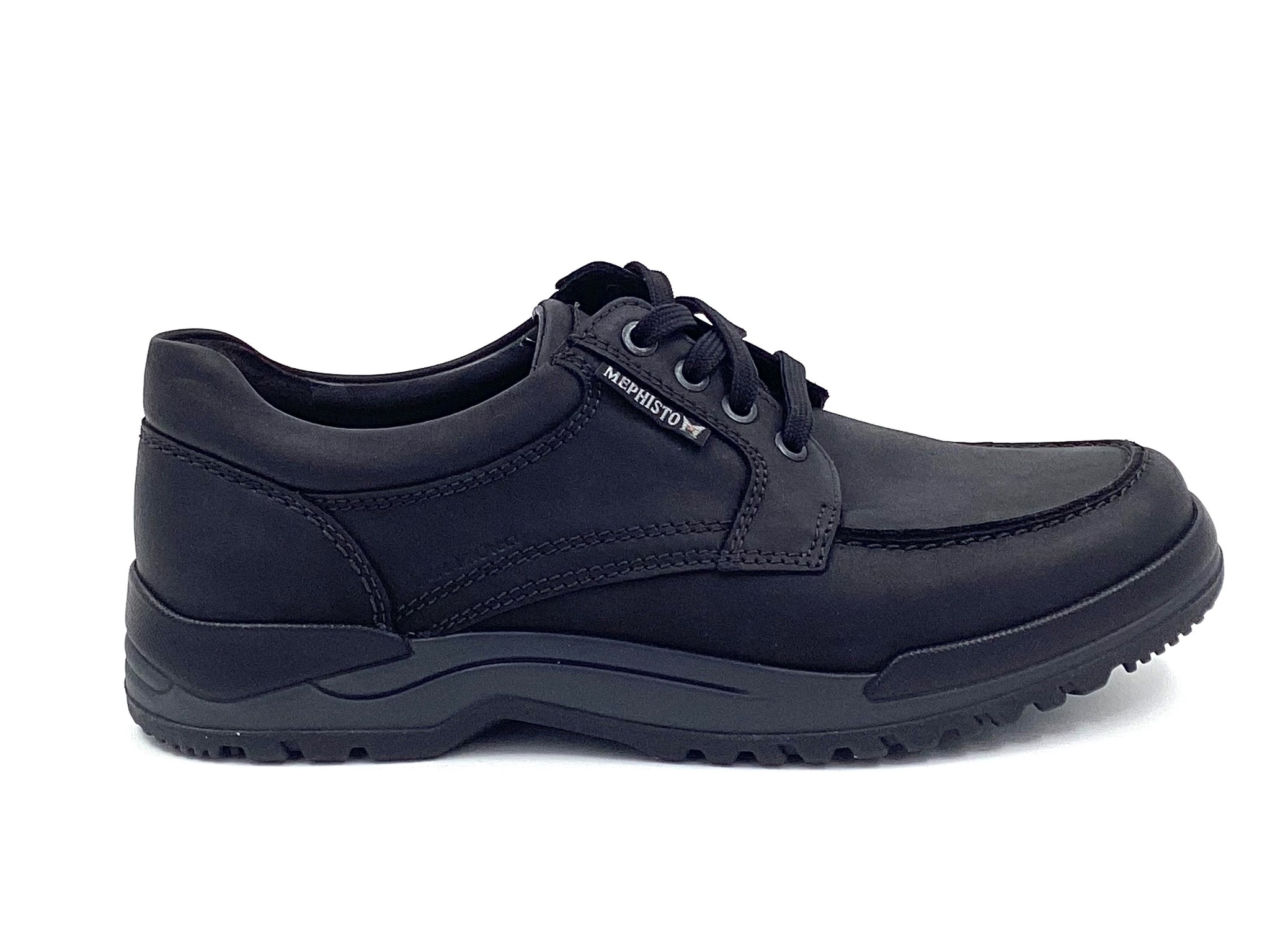 Schnurschuh schwarz