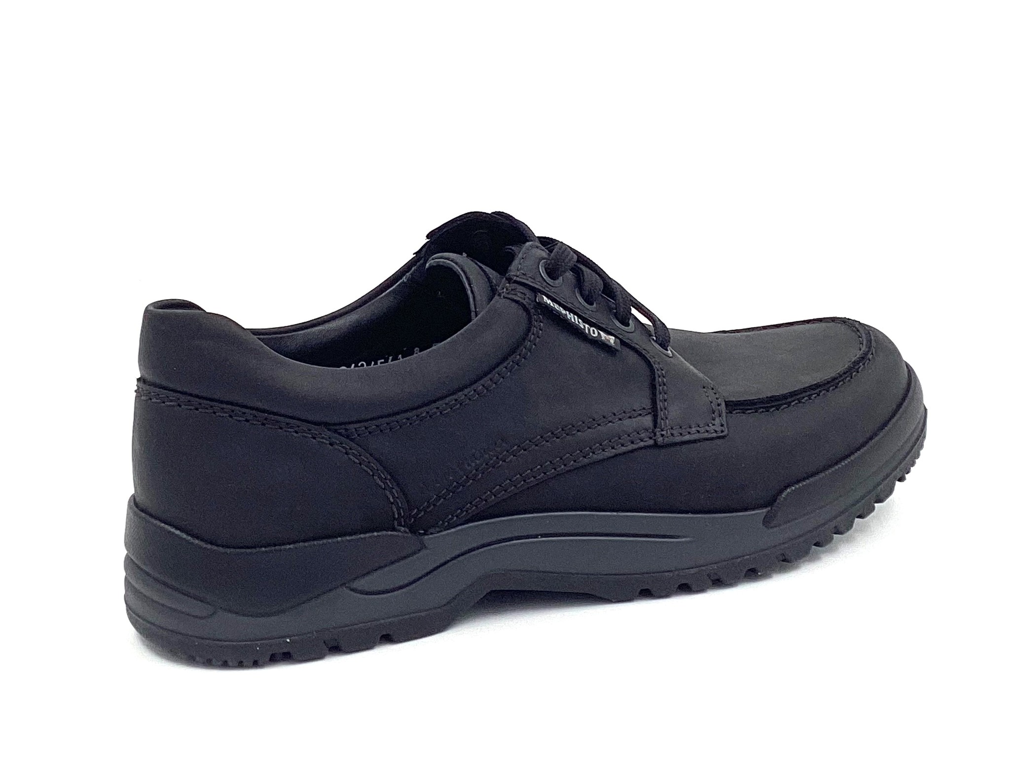 Schnurschuh schwarz