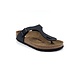 Birkenstock slipper gizeh zwart regular Birkenstock slipper gizeh zwart regular