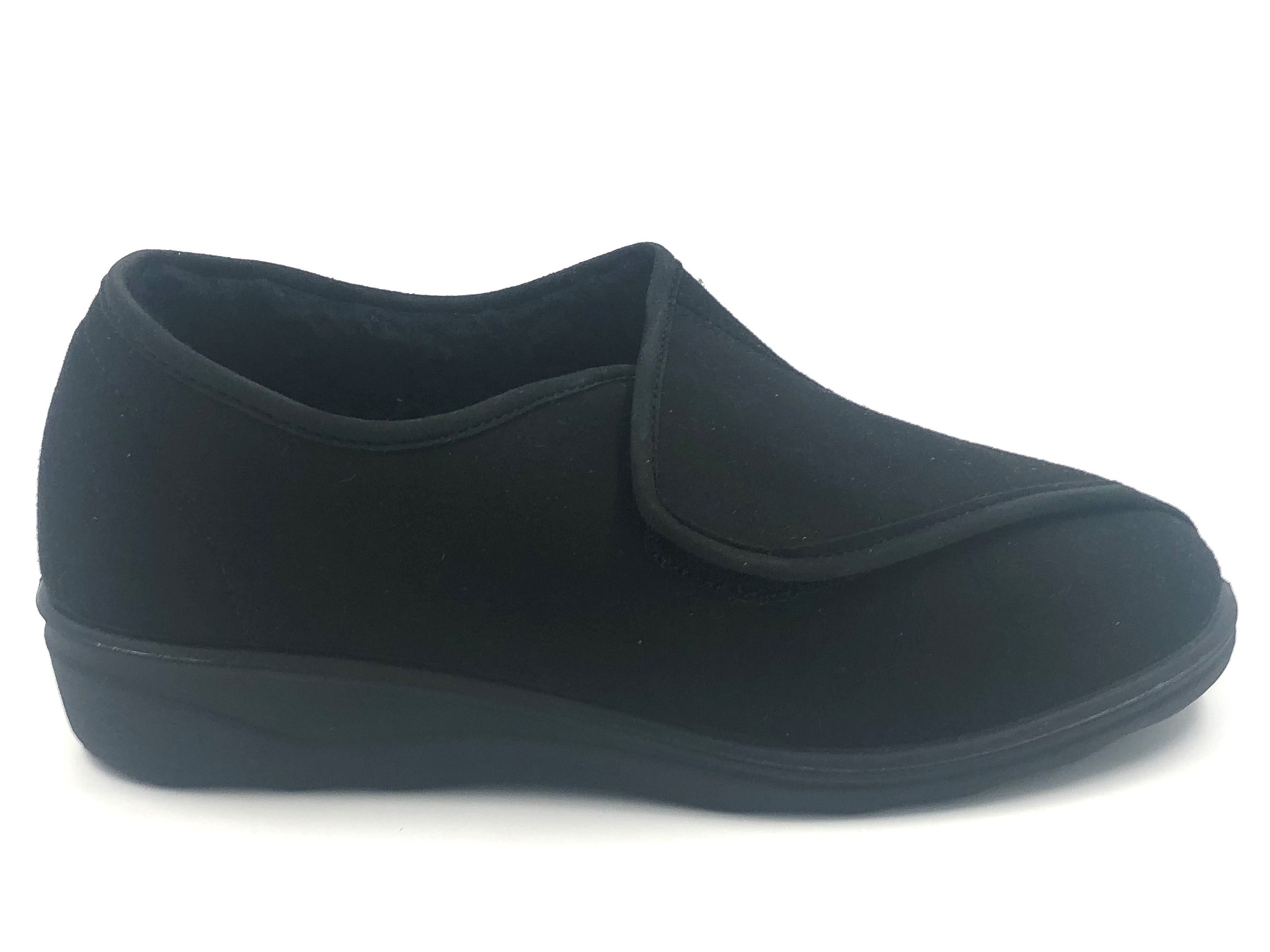 Dames pantoffel zwart
