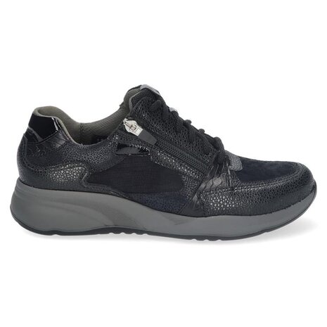 sneaker 6295 zwart blauw Boudesteyn voetzorg