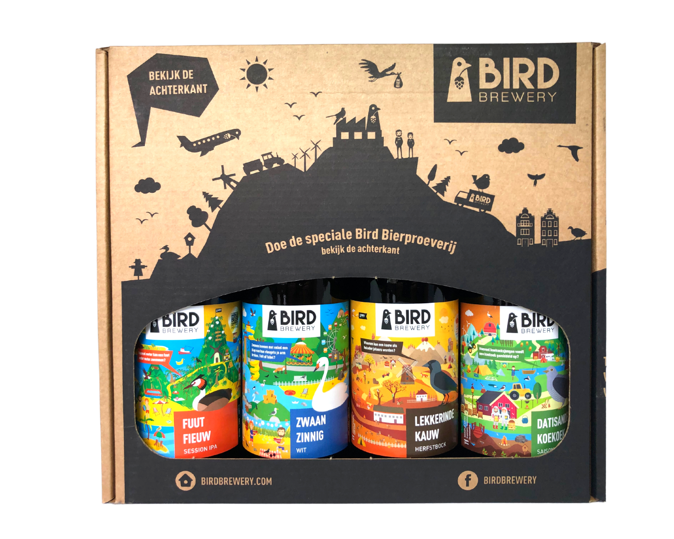 Bird Brewery Cadeau 4Pack Bierwinkelier