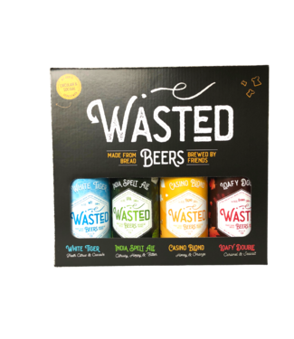 Wasted Beers Wasted Beer Cadeauverpakking 4- Pack