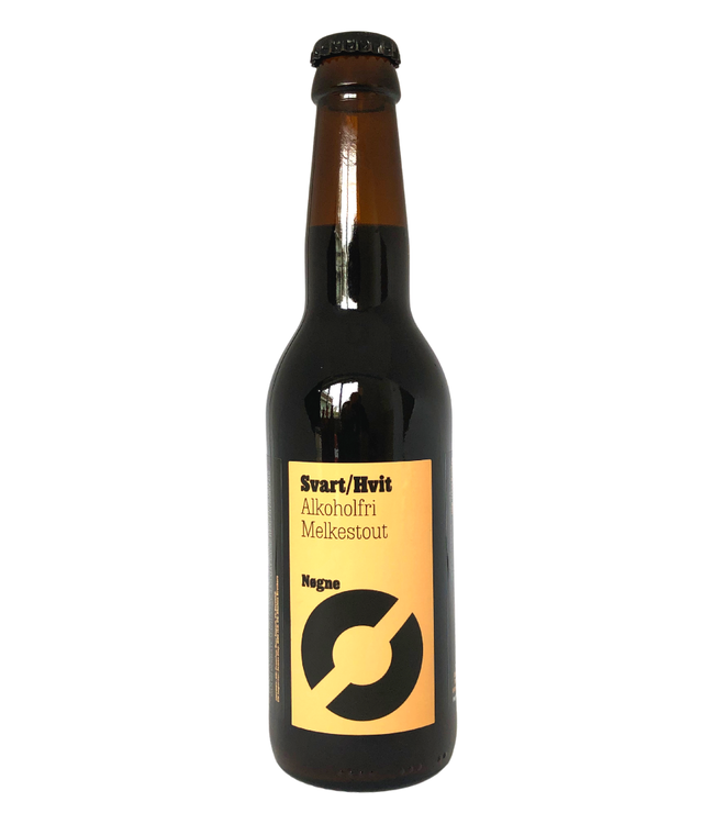 Nogne O Svart/Hvit Alkoholfri Melkestout 330ml