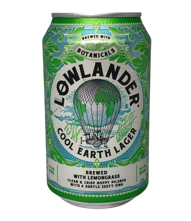 Lowlander Cool Earth Lager Can 330ml