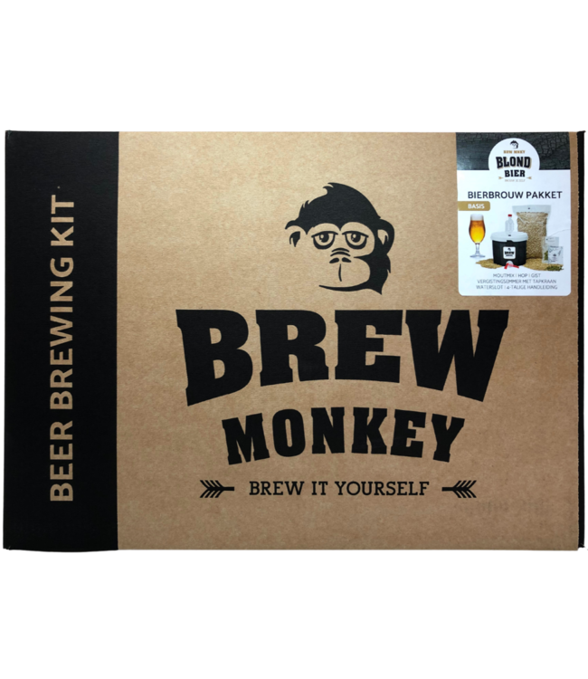 Brew Monkey Brew Monkey Basis Brouw Pakket Blond