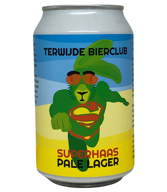Terwijde Bierclub Terwijde Bierclub Superhaas Pale Lager 330ml