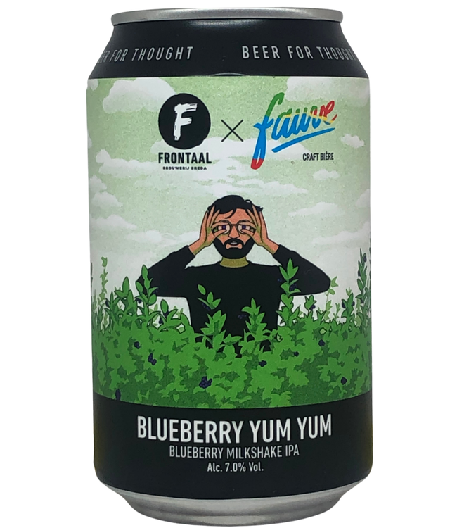 Frontaal Frontaal Blueberry Yum Yum 330ml