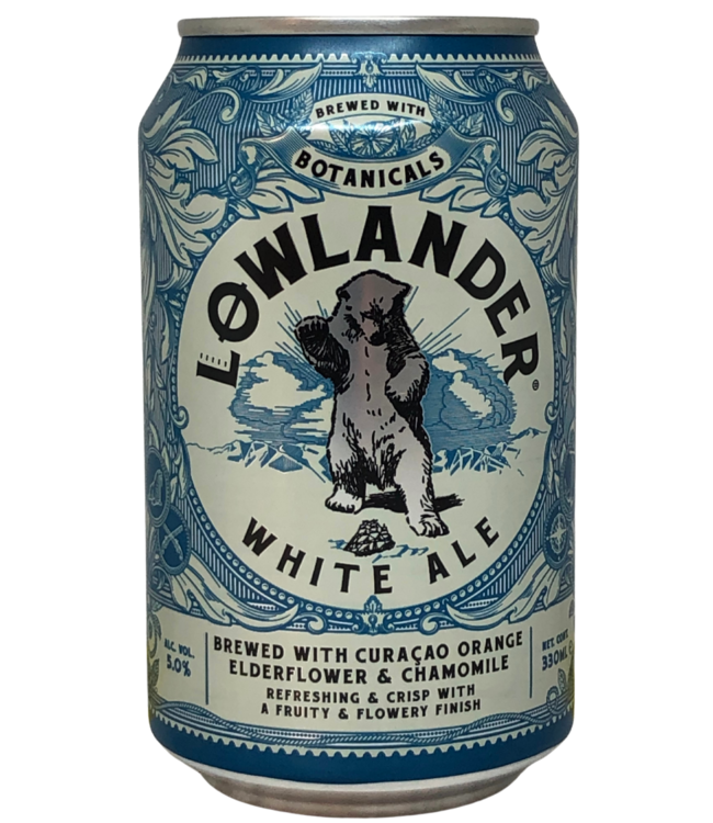Lowlander Lowlander White Ale Blik 330ml
