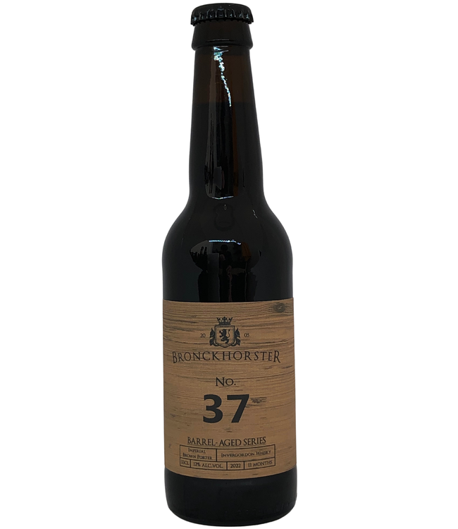 Bronckhorster BA No. 37  Imperial Brown Porter Invergordon Whisky 330ml