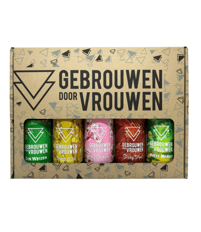 Gebrouwen Door Vrouwen Gebrouwen Door Vrouwen Cadeauverpakking 5-pack