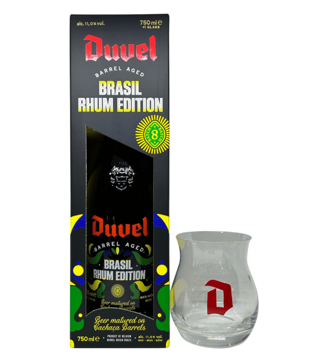 Duvel Moortgat Duvel Barrel Aged 2023 Brasil Rhum 750ml + Glas