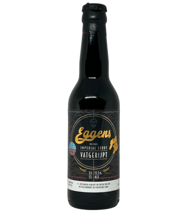 Eggens Craft Beer Eggens Imperial Stout Vatgerijpt 012/2023 330ml