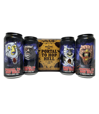 Het Uiltje Uiltje  Portal to Hop Hell Giftset 4x440ml