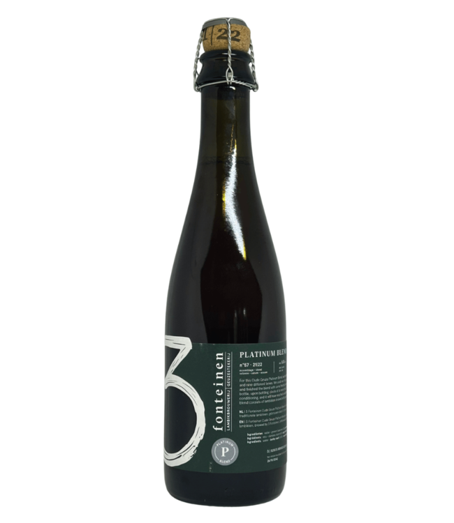 3 Fonteinen 3 Fonteinen Oude Geuze Platinum Blend 375ml