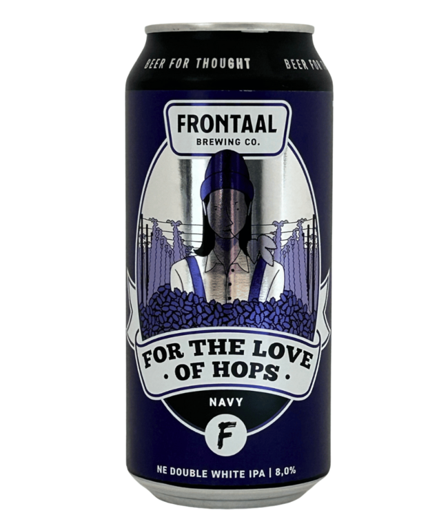 Frontaal For The Love Of Hops Navy 440ml