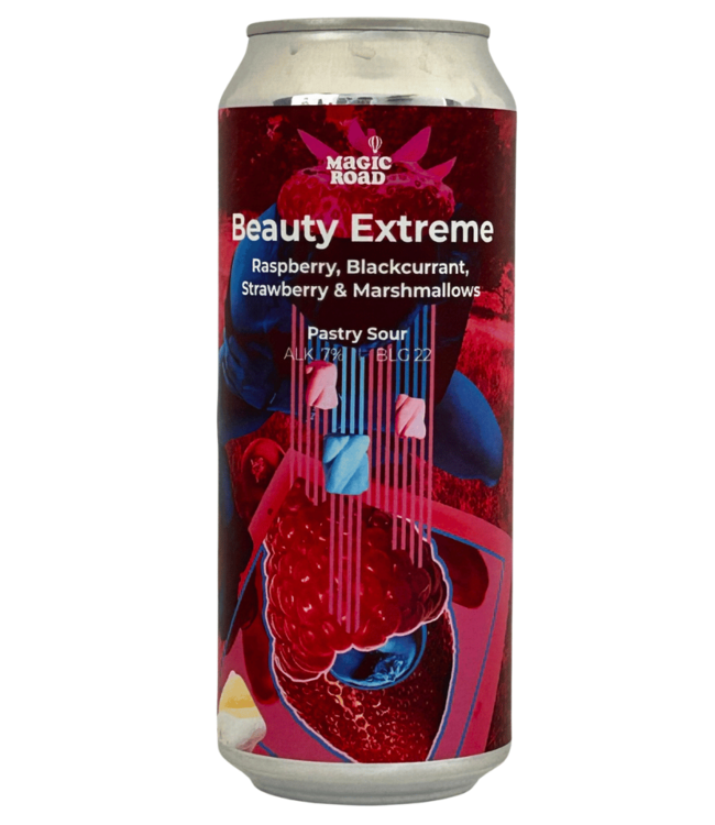 Magic Road Beauty Extreme Raspberry Blackcurrant Strawberry & Marshmallows 500ml