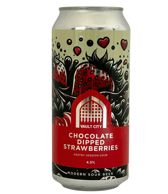 Vault City Vault City Chocolate Dipped Strawberries 440ml