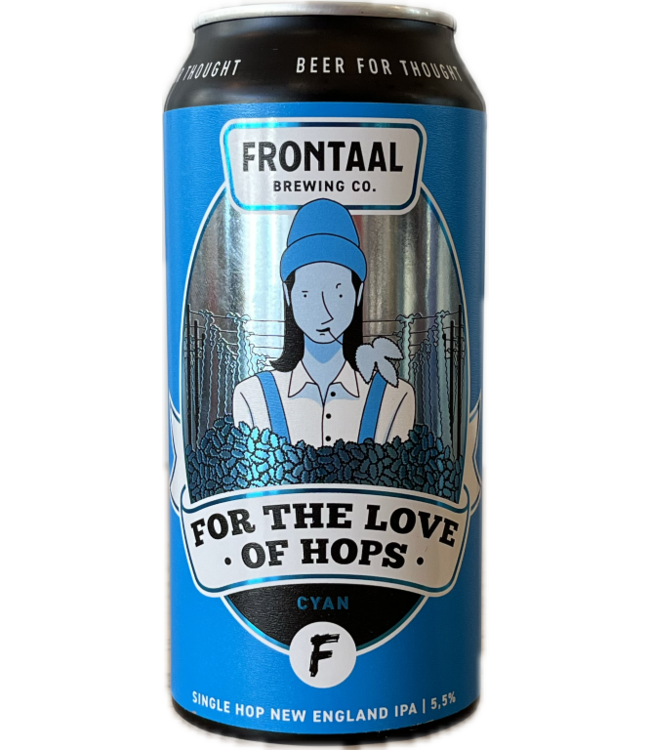 Frontaal For The Love Of Hops Cyan 440ml