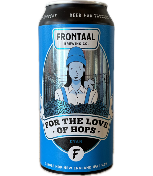 Frontaal Frontaal For The Love Of Hops Cyan 440ml