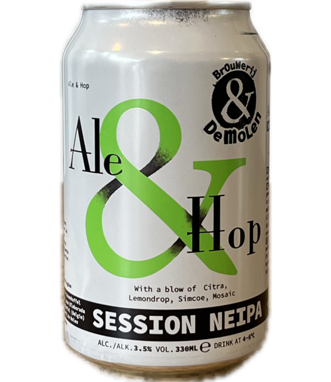 De Molen Ale & Hop 330ml