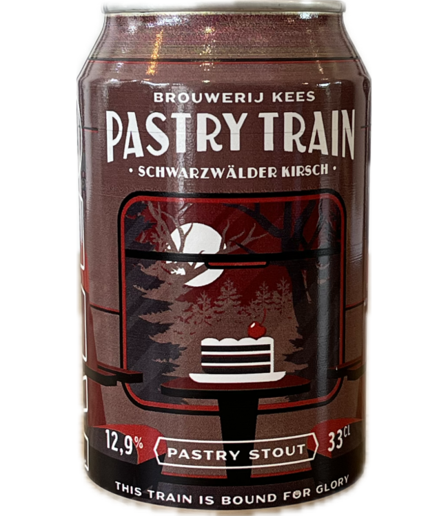 Brouwerij Kees Pastry Train Schwarzwälder Kirsch 330ml