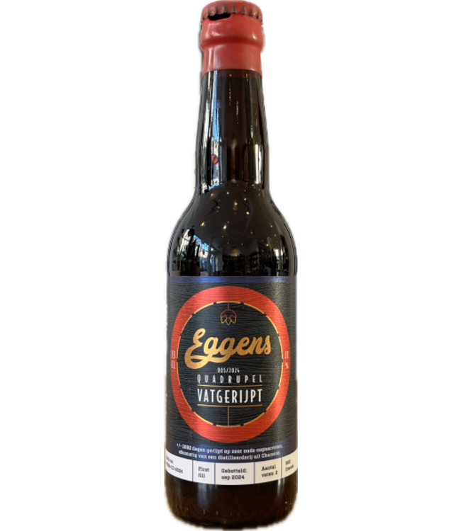 Eggens Quadrupel Vatgerijpt 005/2024 Charente 330ml
