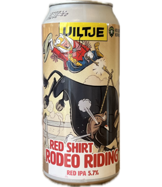 Het Uiltje Uiltje Red Shirt Rodeo Riding 440ml Het Uiltje Uiltje Red Shirt Rodeo Riding 440ml
