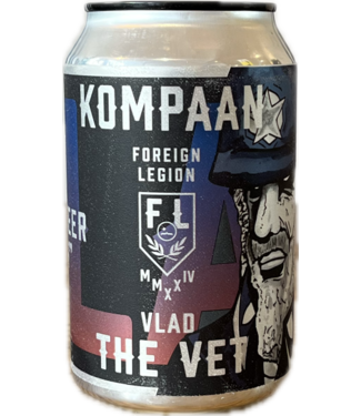Kompaan Foreign Legion Vlad The Vet 330ml Kompaan Foreign Legion Vlad The Vet 330ml
