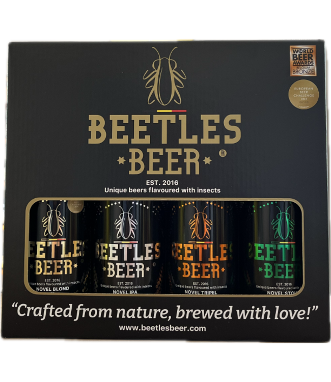 Beetlesbeer Beetles Beer Cadeauverpakking 4-Pack