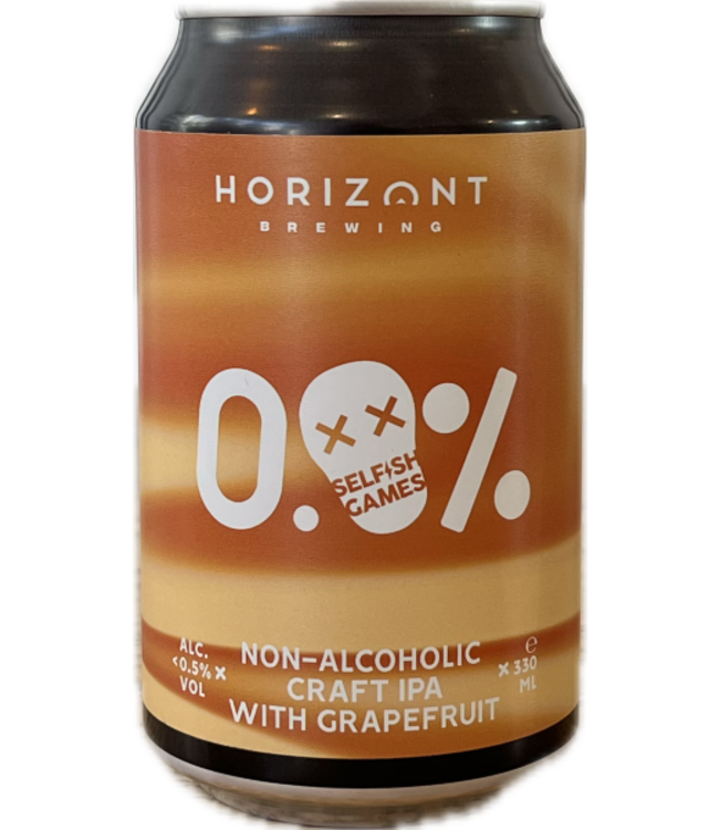 Horizont Brewing Selfish Games Non-Alcoholic with Grapefruit 330ml