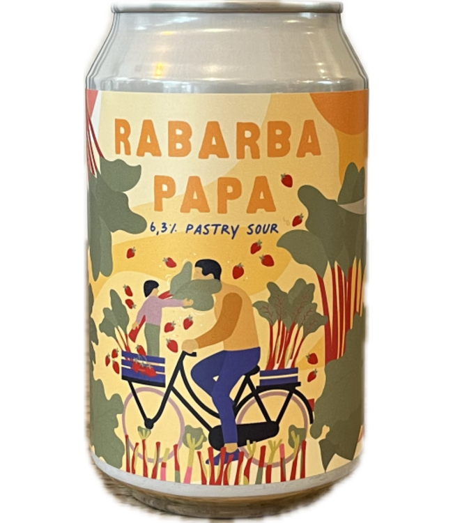 Brouwerij Eleven Eleven x Frontaal Rabarba Papa 330ml