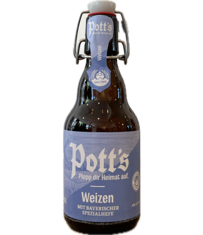 Pott's Brauerei Potts Weizen 330ml