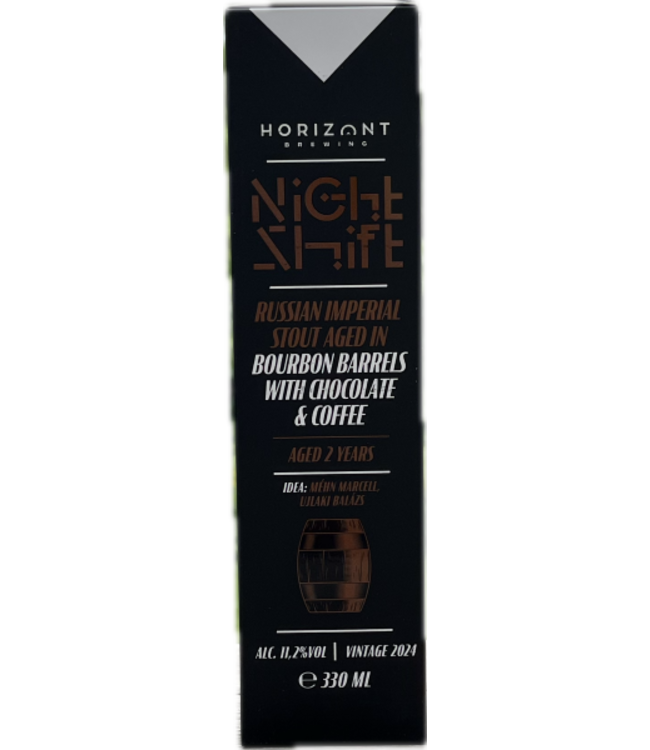 Horizont Brewing Horizont NS 2024 Russian Imperial Stout 2yr Bourbon BA with Coffee & Cocoa 330ml