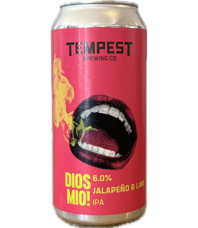 Tempest Dios Mio Jalapeno & Lime  IPA 440ml