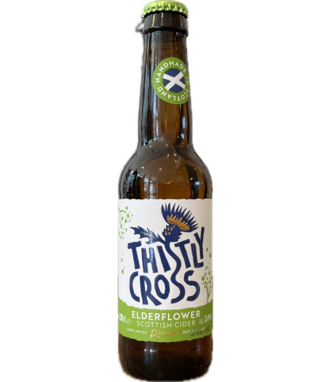 Thistly Cross Elderflower Cider Fles 330ml