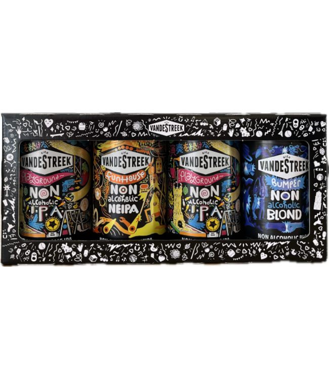 VandeStreek Cadeauverpakking Alcoholvrij 4-pack