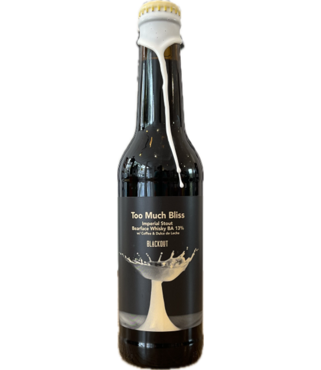 Blackout Brewing Blackout Brewing Too Much Bliss Bearface Whisky BA 330ml