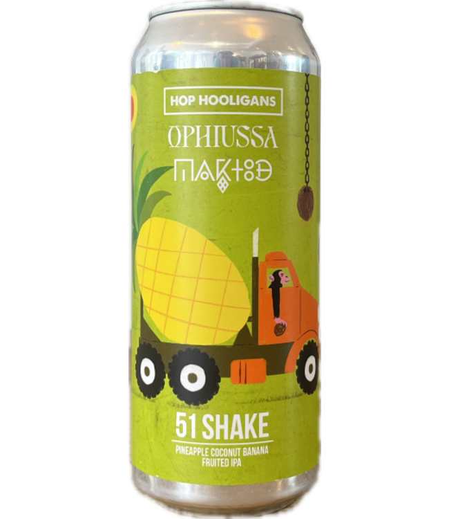 Hop Hooligans x Ophiussa 51 Shake 500ml