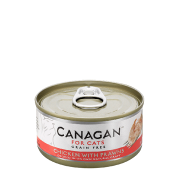 Canagan kat Canagan  Chicken with Prawns blik 75 gr