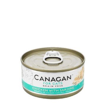 Canagan kat Canagan  Chicken with Sardine blik 75 gr