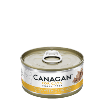 Canagan kat Canagan  Tuna with Chicken blik 75 gr