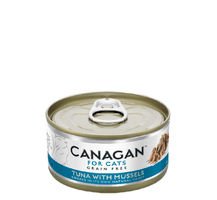 Canagan  Tuna with Mussels blik 75 gr